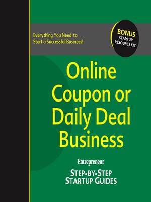 cover image of Online Coupon or Daily Deal Business